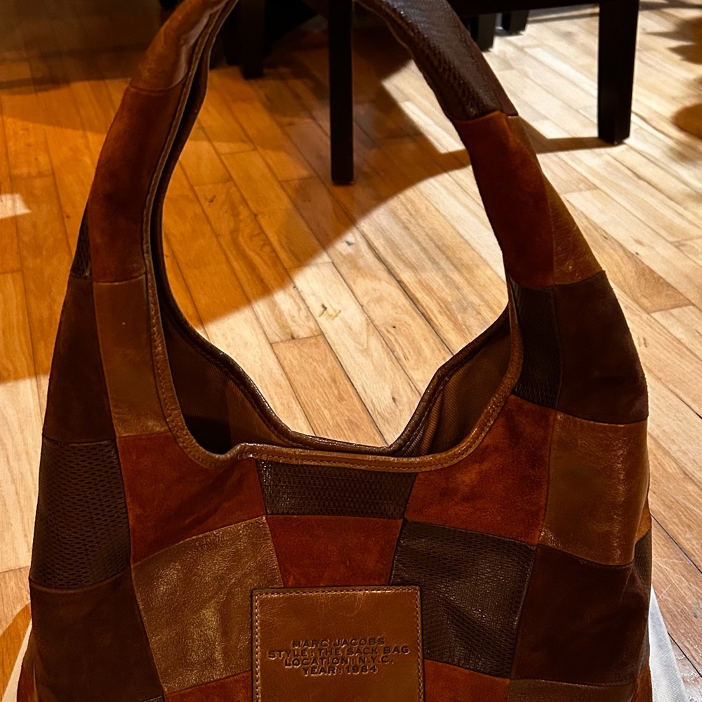 MARC JACOBS
The Suede Patchwork Sack Bag - Picture 2 of 11